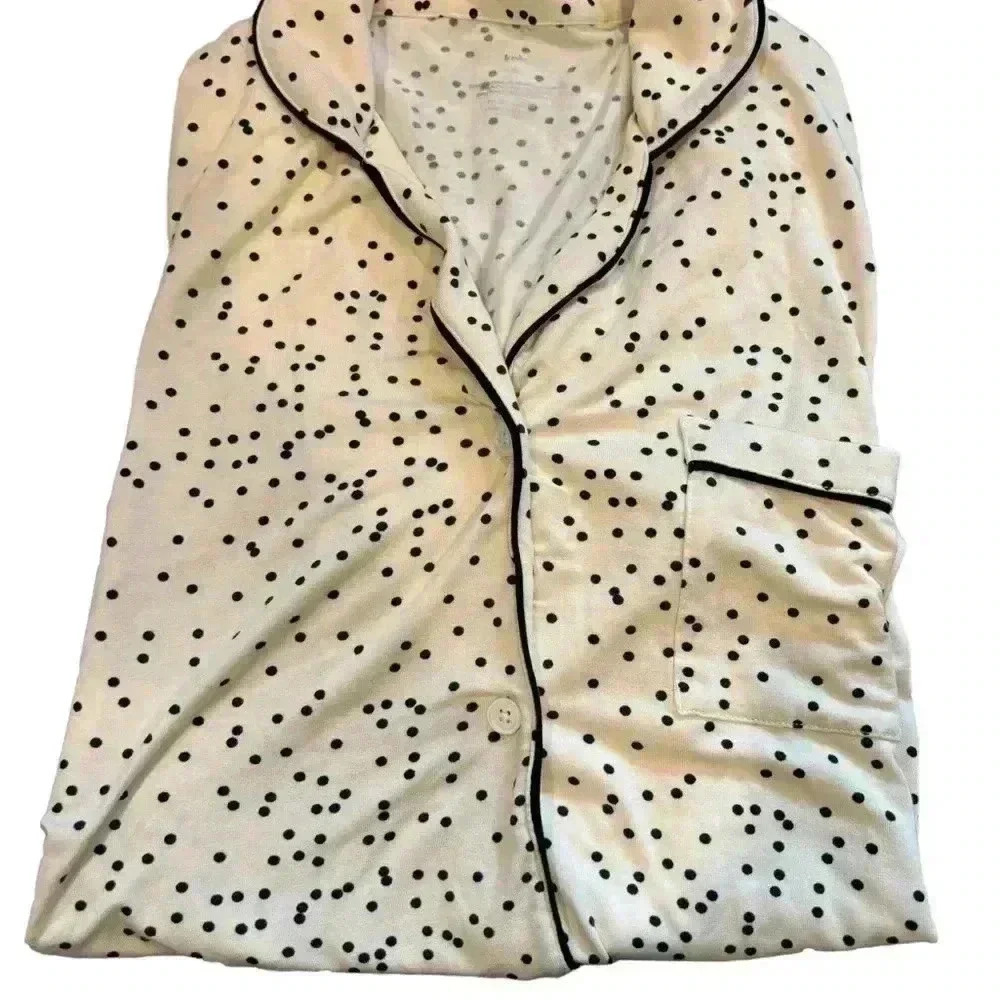 2/$30 Knix Short Sleeve Modal Sleep Top Relaxed Fit So Soft And Comfortable - Picture 3 of 5